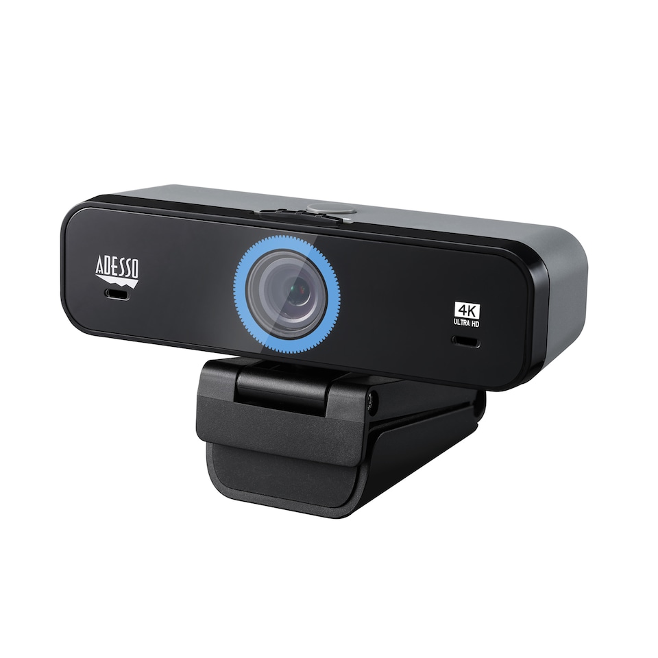 image 1 of Adesso 4K Ultra HD Webcam with built in Adjustable FOV