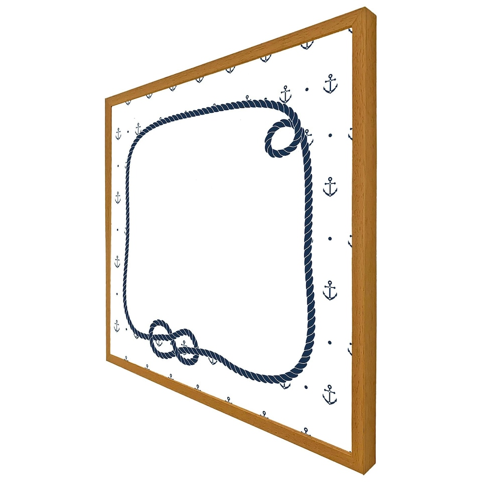 image 1 of Rope doodle (Picture Frame) Brown | XS