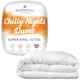 image 1 of Slumberdown Chilly Nights Duvet, 15 Tog, Super King | White