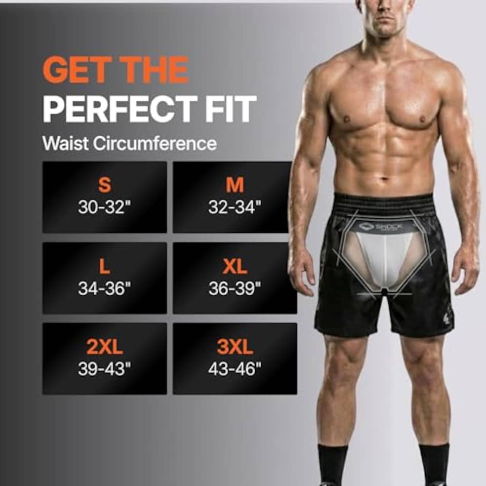 image 1 of Shock Doctor - Protective Mitt - Bioflex - Adult Male - Testicular Protector - Comfortable And Safe - Boxing - Martial Arts - Mma - Hockey (213)