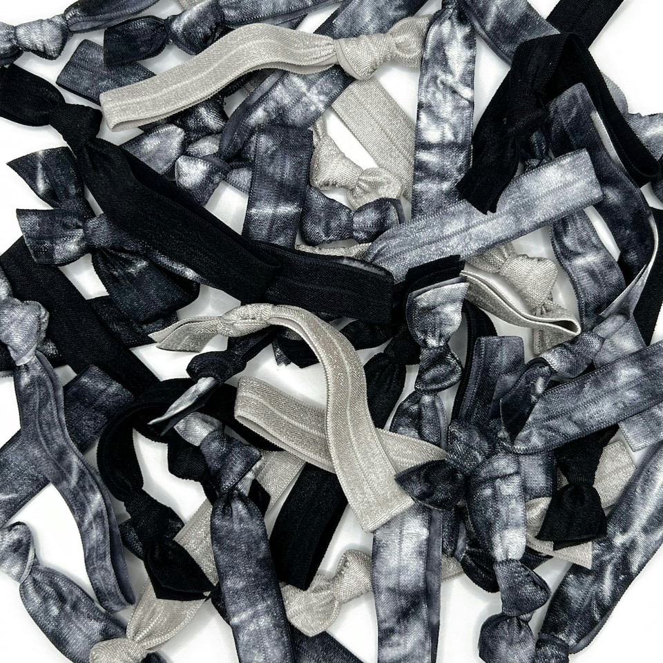 image 1 of Popband Tye Dye Knot 5 Hair Bands