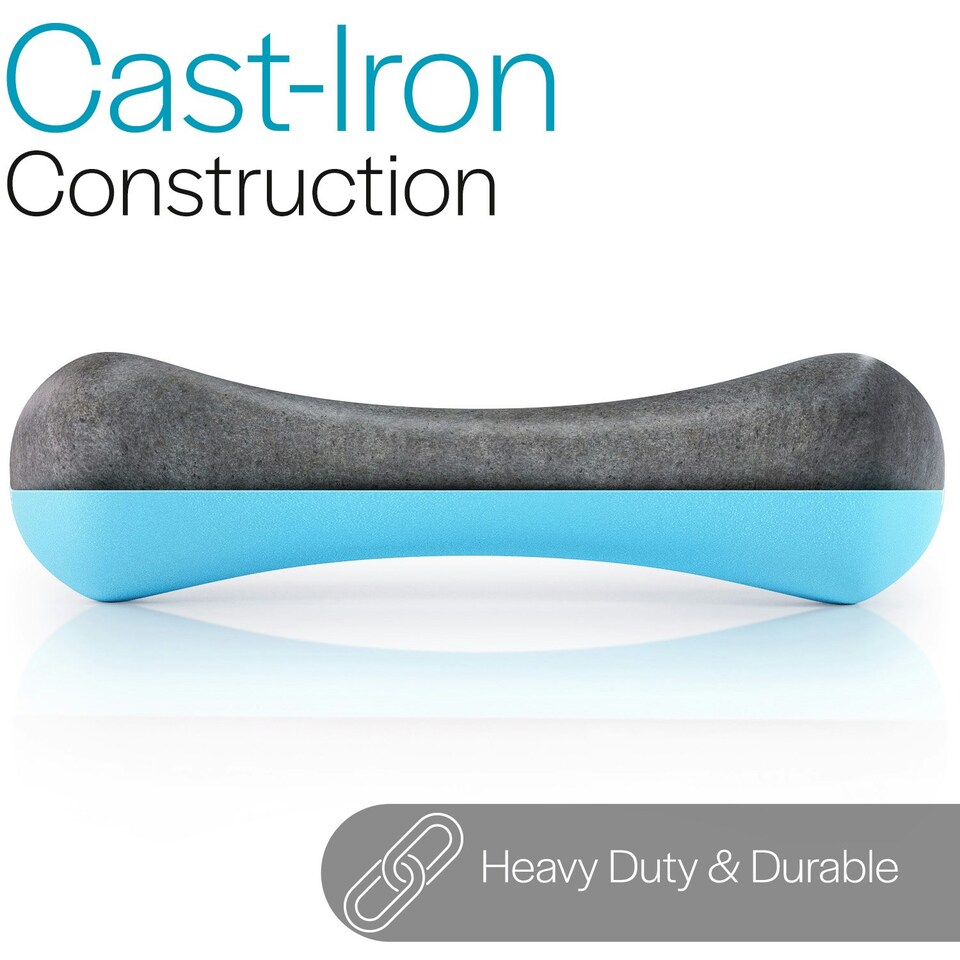 image 1 of Neoprene Bone Dumbbells (1kg)