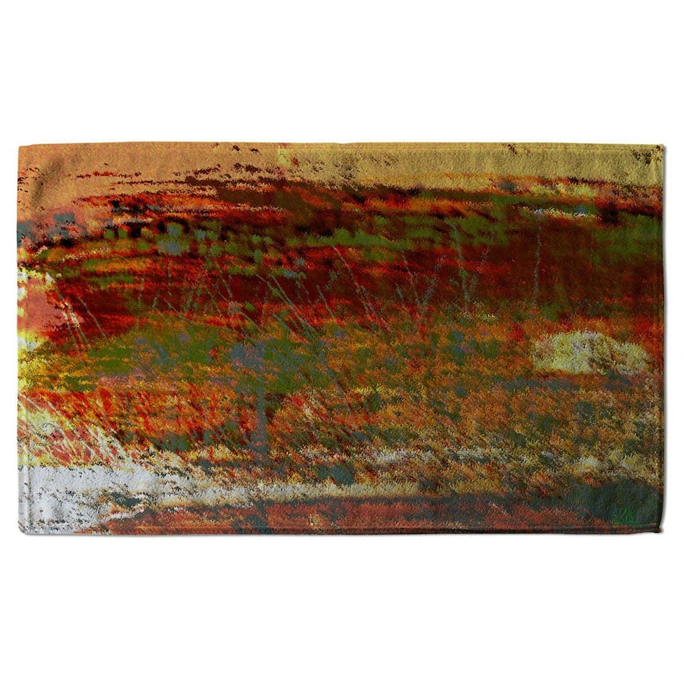image 1 of Red branches (Kitchen Towel)