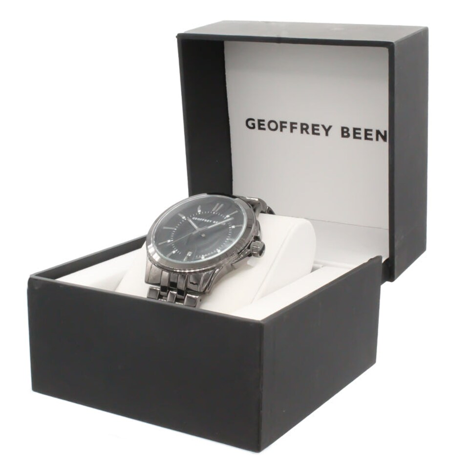 image 1 of Geoffrey Beene Gunmetal Men's Watch GB8069GU | Multi | Black | 4.5 cm