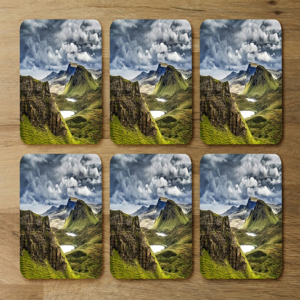 image 1 of Mountains in Highland,Scotland (Coaster)