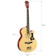 image 2 of CLASSIC 6 STRING 4/4 SIZE 38" ACOUSTIC GUITAR PACK BOYS GIRLS MUSIC GUITAR. NATURAL