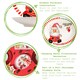 image 2 of Nicola Spring Father Christmas Serving Platters - 31 x 25.5cm - White | White | White