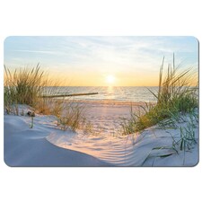Sunset at the Baltic Sea Beach (Placemat)
