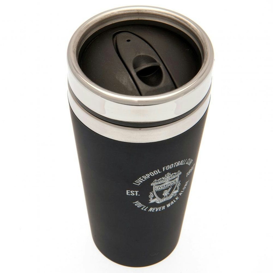 image 1 of Liverpool FC Executive Travel Mug - Black - One Size