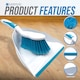 image 9 of Durable Bristles and Easy Sweep Dustpan and Brush Set