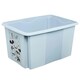 image 2 of Keeeper Mickey Mouse Turn Around Stackable Box with Lid 45 Litre Cloudy Blue