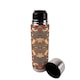 image 3 of Red Strawberry Thief Large Reusable Thermal Flask