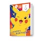 image 1 of Pokemon Age Sticker Birthday Card