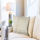 image 2 of Waves Cushion Cover 43cm x 43cm Cream | Cream | Cream