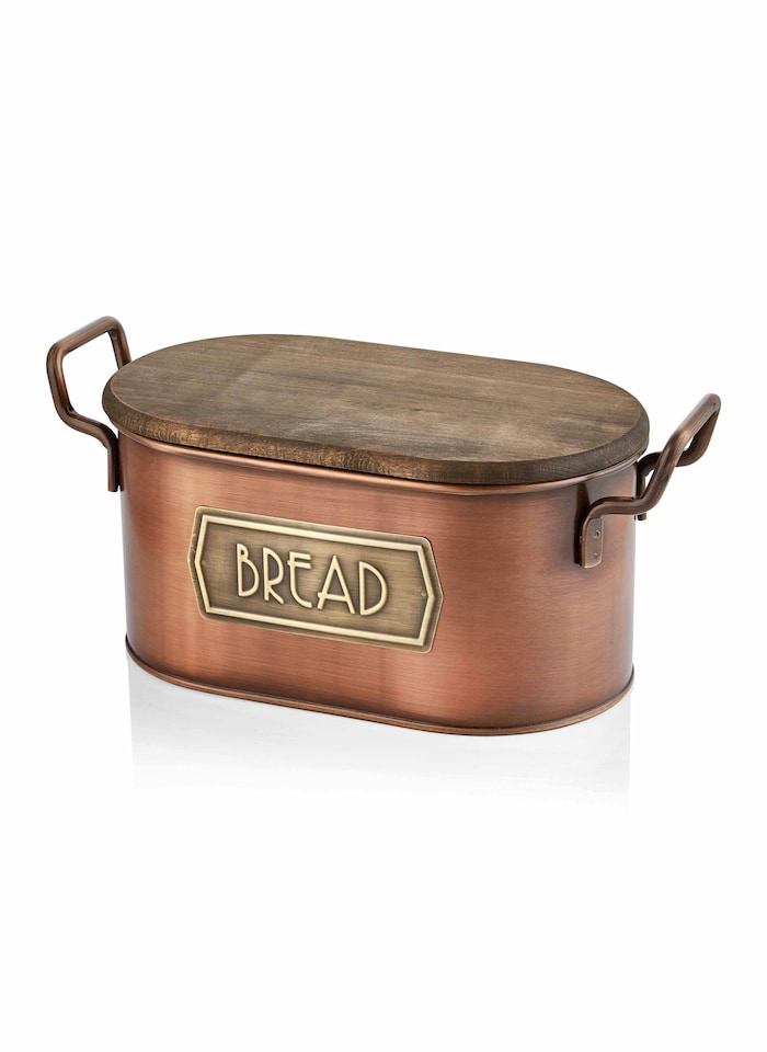image 1 of Copper Bread Bin