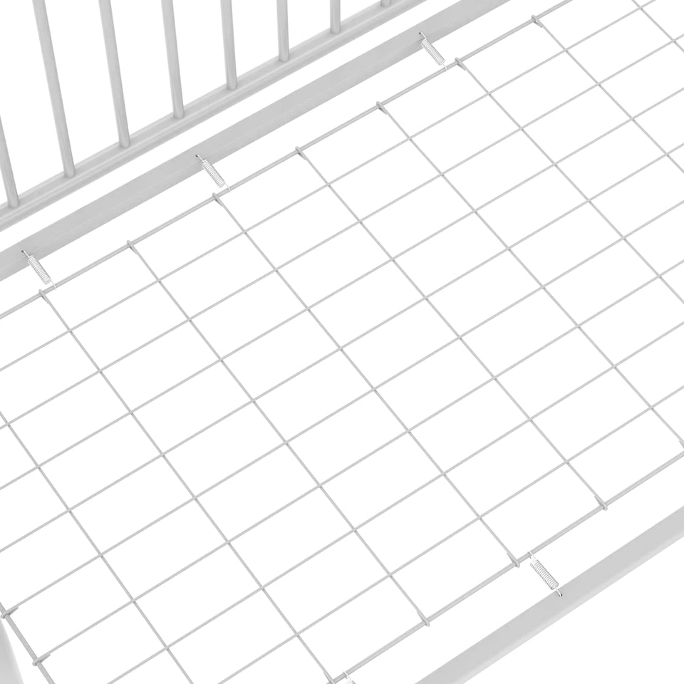 image 1 of Ivy 3in1 Convertible Cotbed Metal Grey