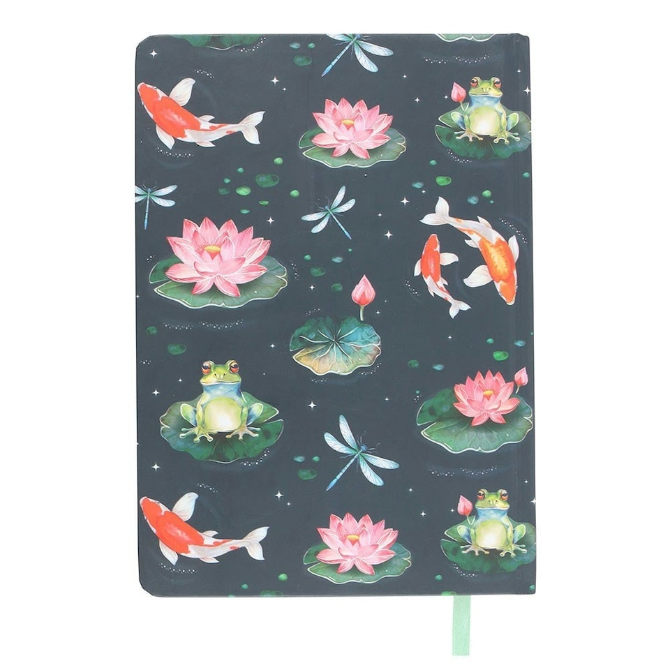 image 1 of Something Different Pond A5 Notebook - Navy - One Size