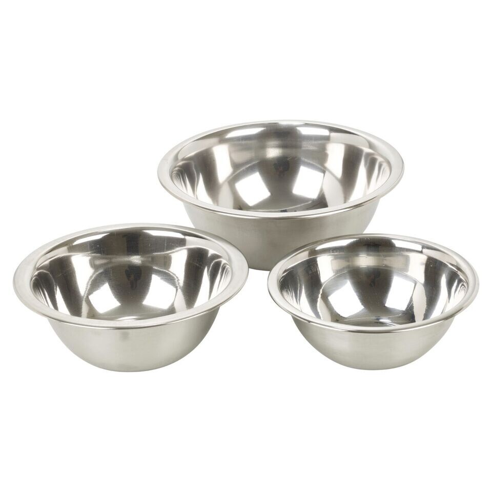 image 1 of Set of 3 Deep Mixing Bowls