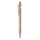 image 1 of MidOcean Scribble Recycled Aluminium Ballpoint Pen - Beige/Red - 1cm x 14.3cm x 1cm