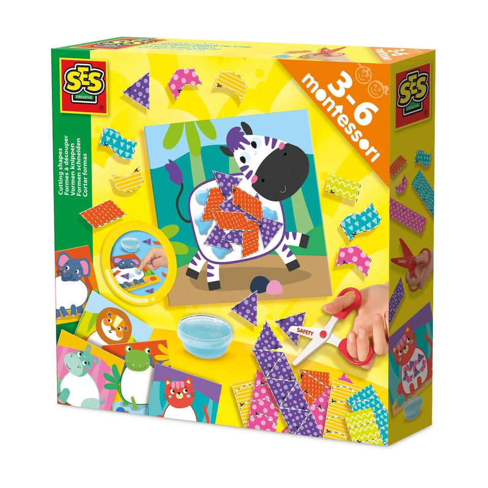 image 1 of SES Creative Montessori Cutting Shapes