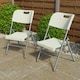 image 7 of Home Vida Folding Table, 4ft & Set of 2 Folding Chairs