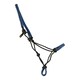 image 2 of Hy Equestrian Double Braided Rope Halter - Blue - Full