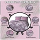 image 3 of VELVETIO Beatrice Complete Duvet Cover Set with Fitted Sheet Printed Bedding Quilt Multi | King