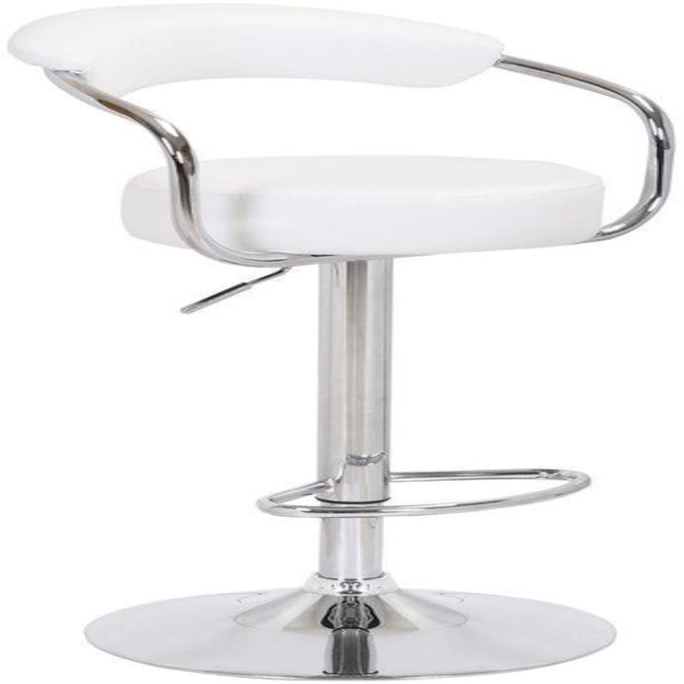 image 1 of Astra Stool Height Adjustable 6 Colours White
