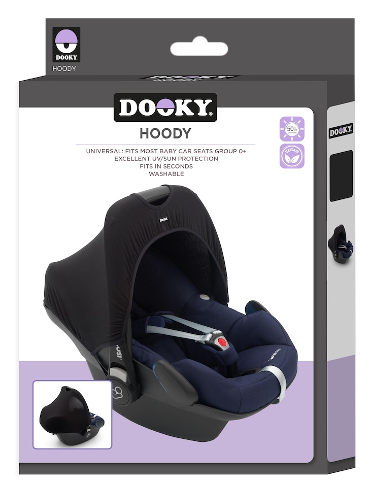 image 1 of Dooky Hoody Universal Car Seat Hood Sunshade