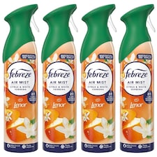 Febreze Citrus & White Verbena Air Freshener Spray 185ml 4 Pack