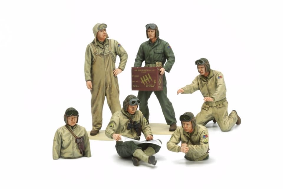 Tamiya US Tank Crew Europe (1:35 Scale)