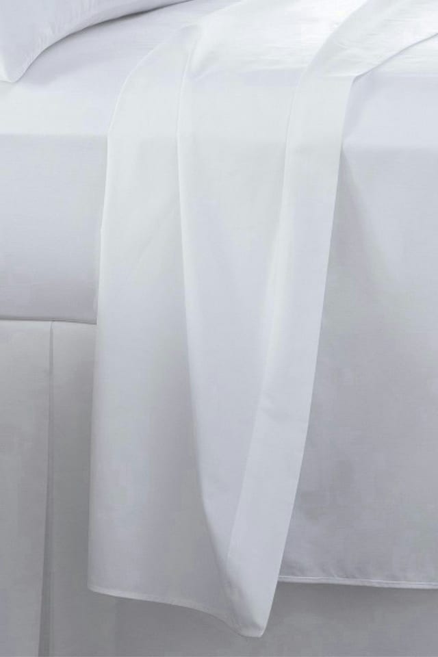 image 1 of Egyptian Cotton Deep Fitted Sheet - 400 Thread Count - 16" Deep - White - King | White | King