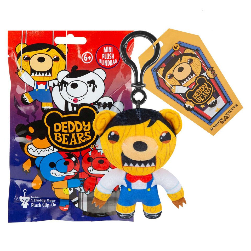 image 1 of PMS Deddy Bears Mystery Bag Soft Toy 15cm x 8cm - Halloween Collectible