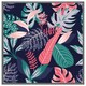 image 3 of Tropical plant leaves (Picture Frame) Black | XS