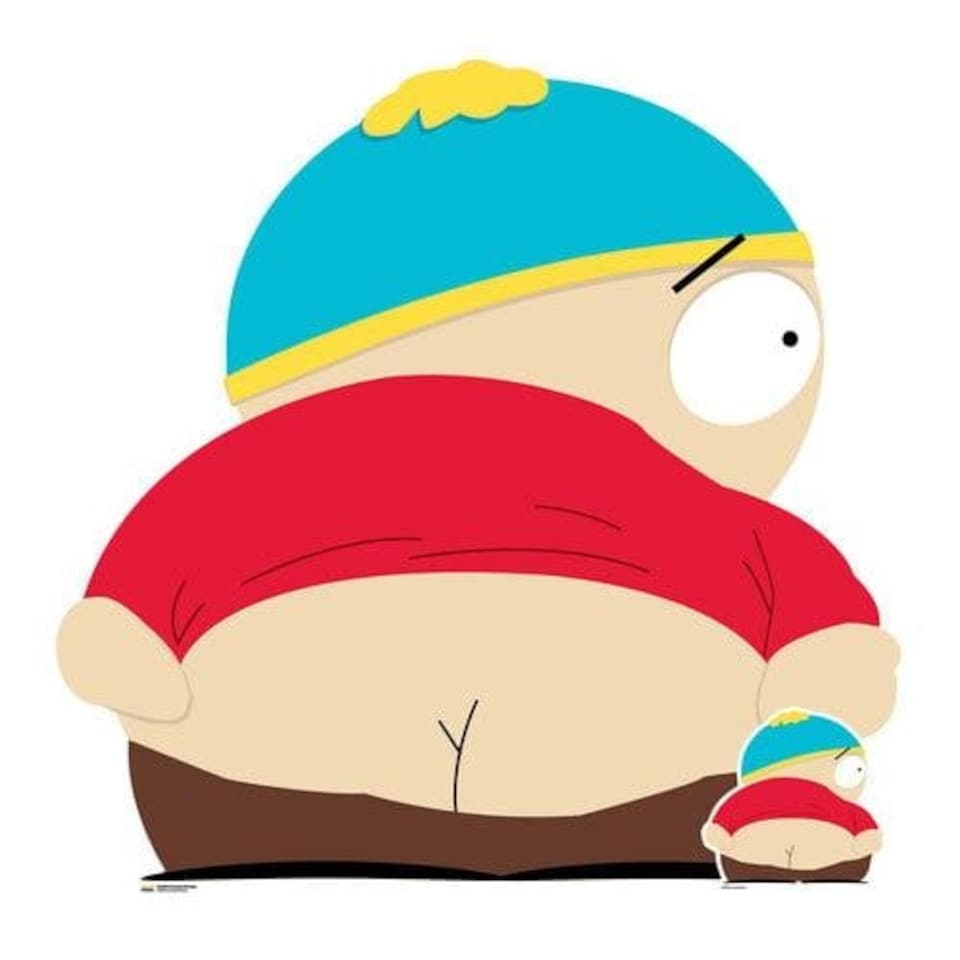 image 1 of Eric Cartman Mooning South Park Star Mini Cardboard Cutout 93cm