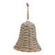 image 3 of Hill Interiors The Noel Collection Wicker Bell Christmas Decoration - Brown - 12cm x 7cm x 7cm