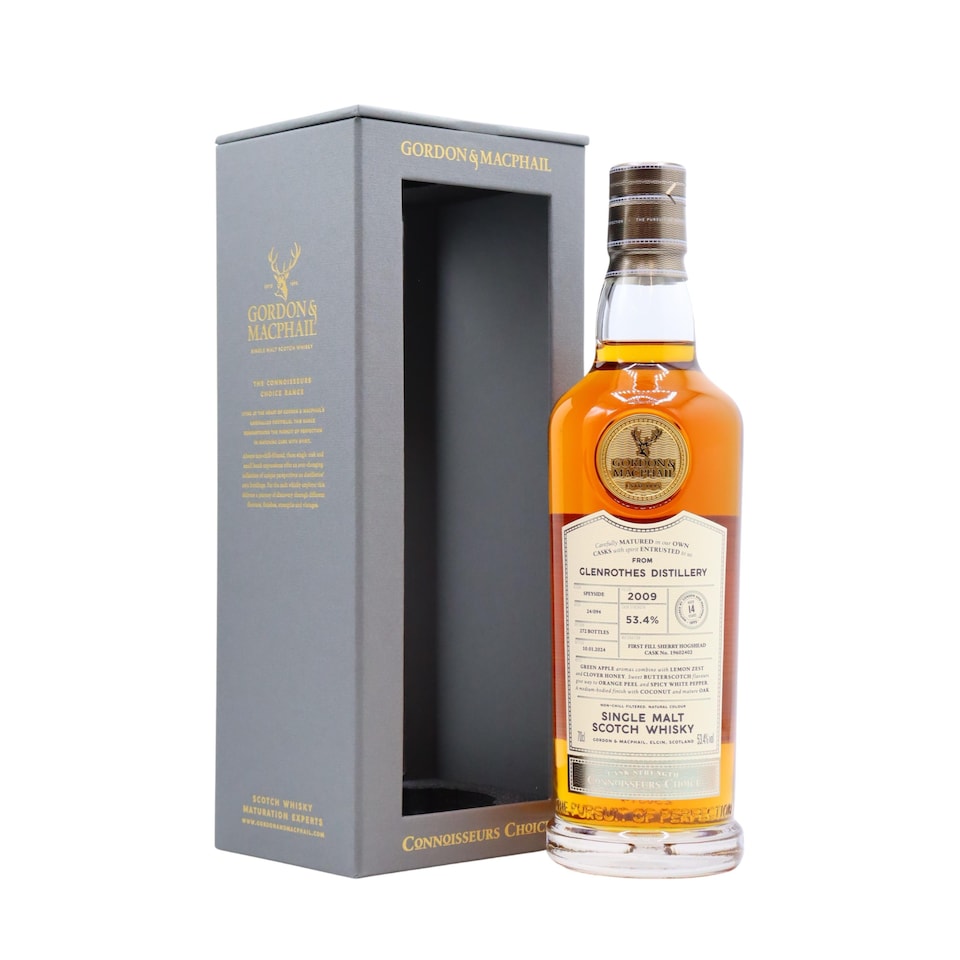 image 1 of Glenrothes - Connoisseurs Choice - Single Cask No. 19602402 2009 14 year old Whisky | Multi | New | Glenrothes - Connoisseurs Choice - Single Cask #19602402 - 2009 14 year old Whisky 70cl 53.4% ABV | 1