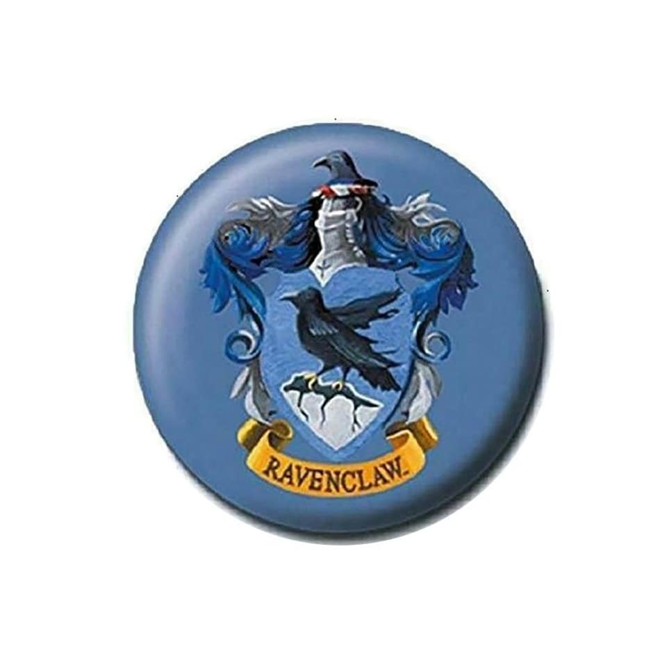 image 1 of Harry Potter Badge Set (Set Of 5) - Black/Blue/Yellow - One Size