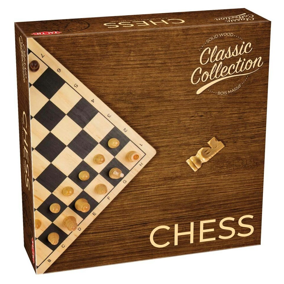 image 1 of TACTIC GAMES Rustic Collection: Chess (40218)