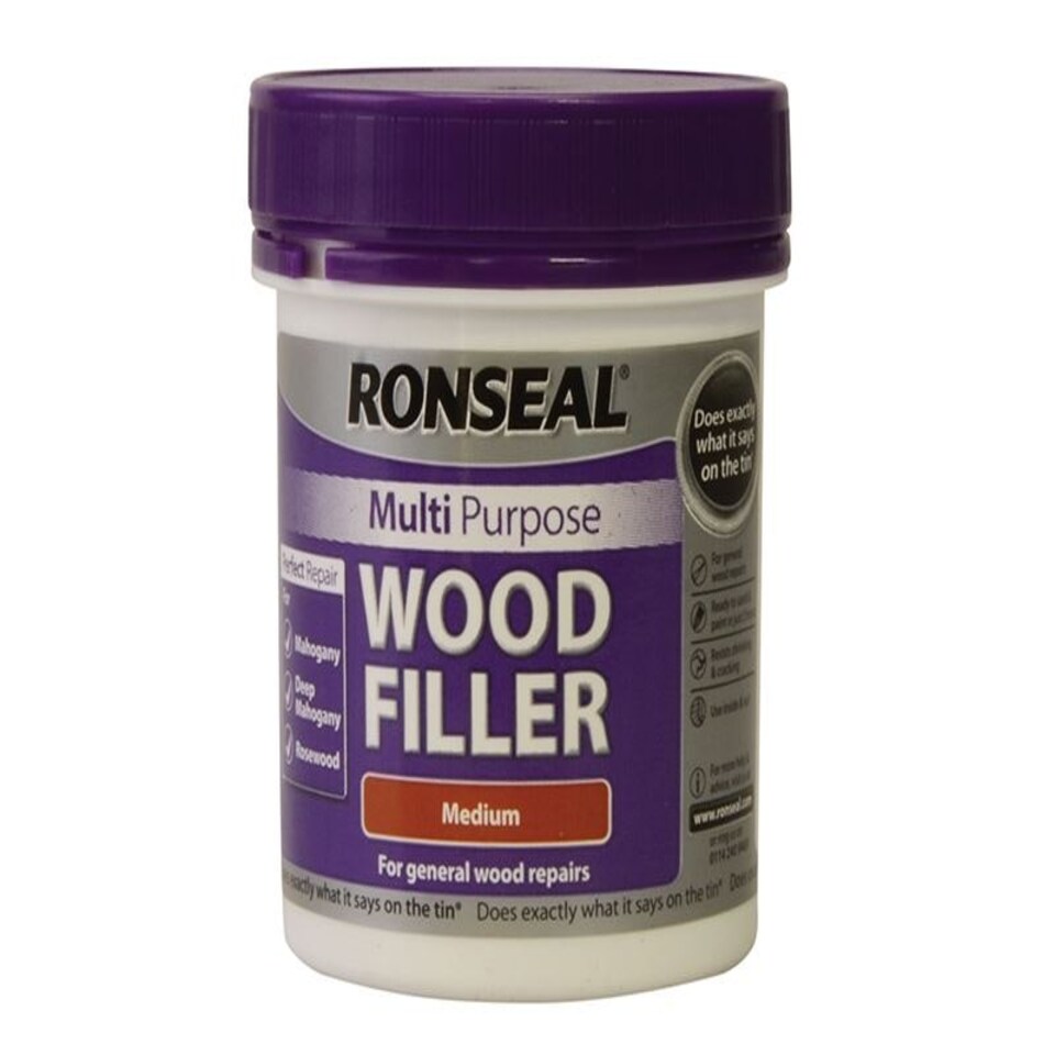 Ronseal - Multipurpose Wood Filler Tub Medium 250g