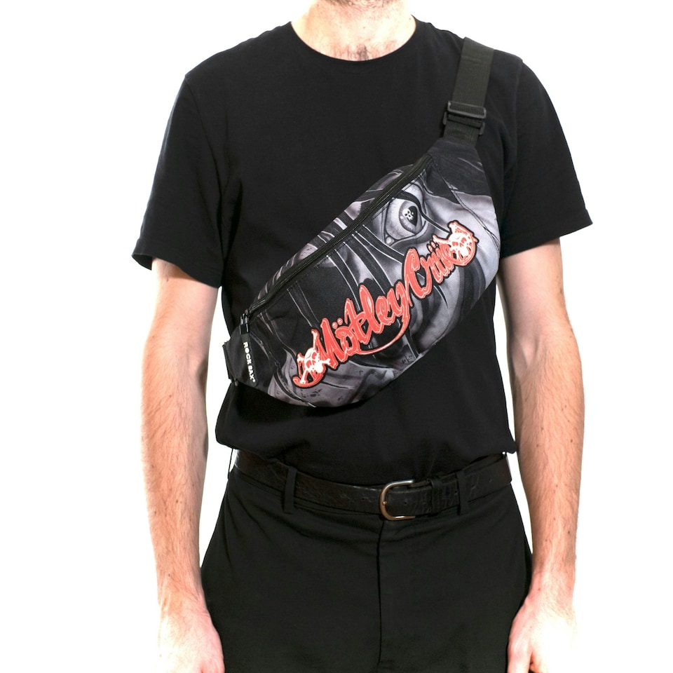 image 1 of Rocksax Motely Crue Bum Bag (Fanny pack) - Dr FG Face