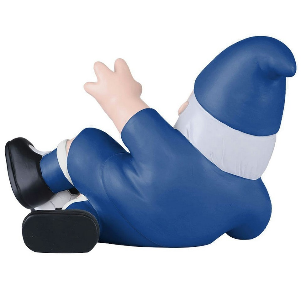 image 1 of Chelsea FC Sliding Tackle Garden Gnome - Blue/White - One Size