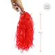 image 7 of White and Red Pom Poms – Pair with Handle Cheerleader Shakers 80g Fancy Dress N/A | One Size