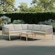 image 2 of Charles Bentley Almada 4-5 Seater Corner Lounge Set