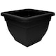 image 2 of Winchester Square Bell Pot - Black - 38cm Black