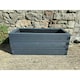 image 1 of Norfolk Planter (Painted Wooden Planter - Choice of Colours Available) - L210 x W40 x H60 cm | Brown