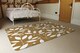 image 3 of White Leaves Rug | Multi