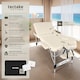 image 2 of Massage Table Ko Tao - 3 zones, 78cm wide, aluminium frame, folding, carry bag | Cream | beige | 1