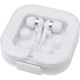 image 1 of Dofida Recycled ABS Plastic Wired Earphones - White - One Size