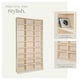 image 4 of CD Shelf Unit Christel - 27 compartments for up to 1080 CDs Brown | Beech